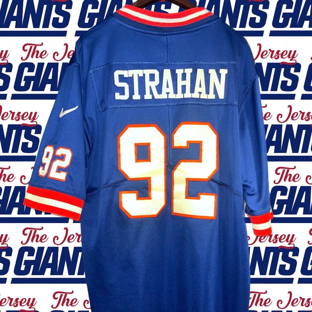 Michael Strahan #92 Jersey | New York Giants | Royal Classic | Size: L